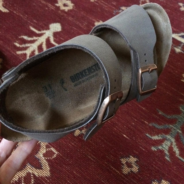 BIRKENSTOCK(ビルケンシュトック)のビルケンシュトック 31 20センチ ブラウン色 キッズ/ベビー/マタニティのキッズ靴/シューズ(15cm~)(サンダル)の商品写真