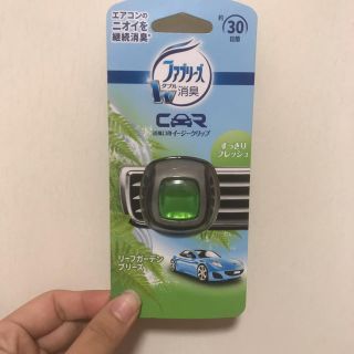 ピーアンドジー(P&G)の車用　ファブリーズダブル消臭　リーフガーデンブリーズ(車内アクセサリ)