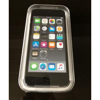 アイポッドタッチ(iPod touch)のiPod touch 第6世代　125GB スペースグレー(ポータブルプレーヤー)