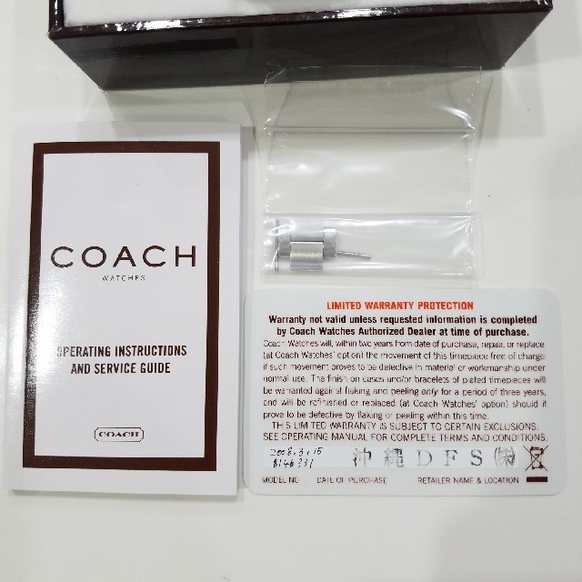 COACH(コーチ)のコーチ時計 レディースのファッション小物(腕時計)の商品写真