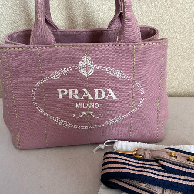 高知インター店】 PRADA カナパSサイズ プラダPRADA - トートバッグ