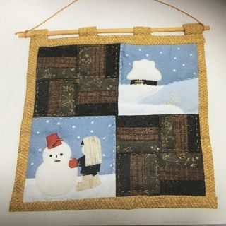 ベルメゾン(ベルメゾン)の和の歳時記タペストリー　手作りキット　雪ん子(その他)