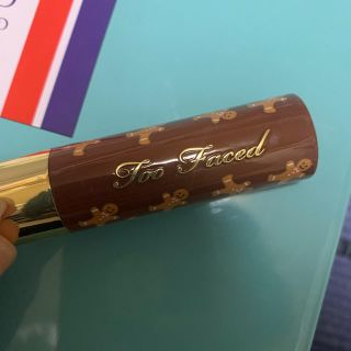 トゥフェイス(Too Faced)の未使用 too faced リップ 口紅 ジンジャーブレッドマン(口紅)