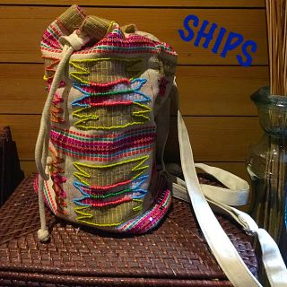 シップス(SHIPS)のハンドメイドビーズ リュック(リュック/バックパック)