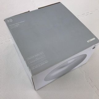 プラスマイナスゼロ(±0)の【新品未使用】±0 スチーム式加湿器(加湿器/除湿機)