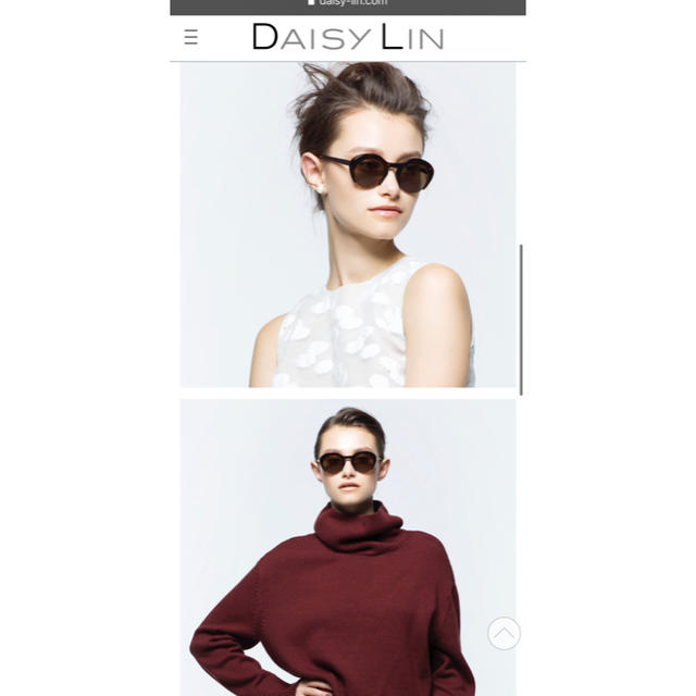 フォクシーDAISY LIN デイジーリンサングラス『DAISY MODERN』FOXEY