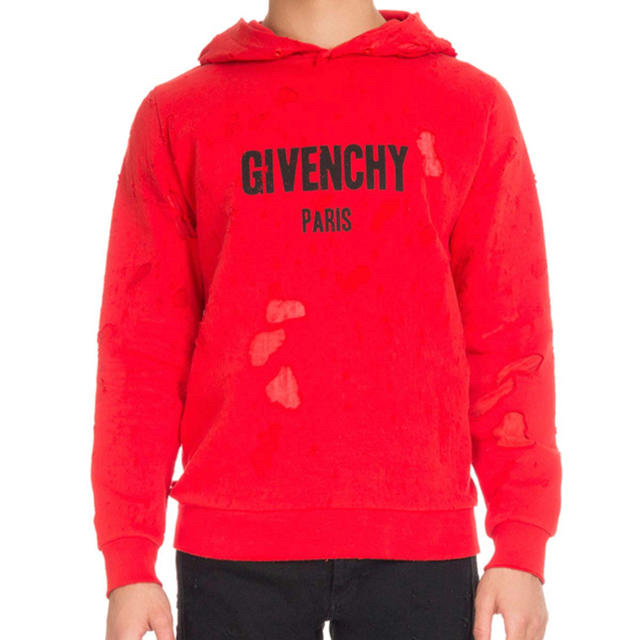 GIVENCHY パーカー 赤