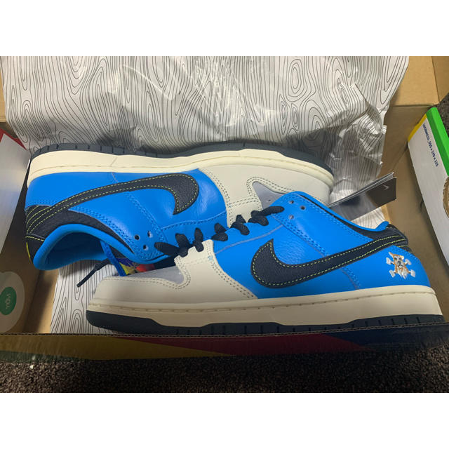 【レビューを書けば送料当店負担】 NIKE - NIKE SB DUNK LOW × INSTANT SKATEBOARDS スニーカー