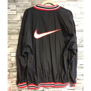 ナイキ(NIKE)の【90s】NIKEナイキ ビッグスウォッシュ プルオーバー ナイロン ジャケット(ナイロンジャケット)