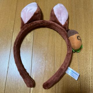 ディズニー(Disney)のDisney Chip &Dale Chipカチューシャ(キャラクターグッズ)