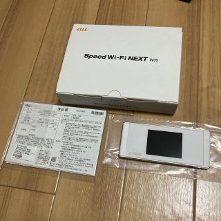 エーユー(au)のWiMAX2+ Speed Wi-Fi NEXT W05(その他)