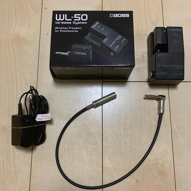 BOSS WL-50 ワイヤレス+アダプターケーブル - エフェクター