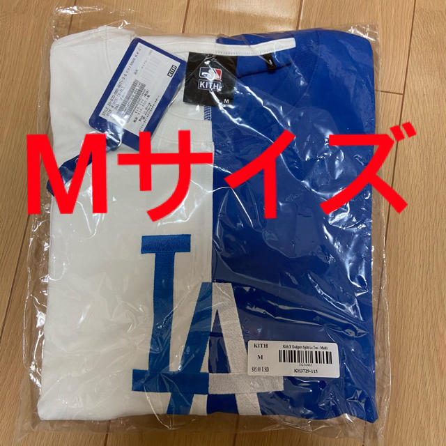 KITH LOS ANGELES DODGERS SPLIT L/S TEE - Tシャツ/カットソー(七分/長袖)