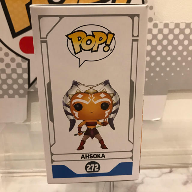 Disney(ディズニー)のFUNKO POP!  SWクローンウォーズ　アソーカタノ　ライトセイバー限定版 エンタメ/ホビーのフィギュア(SF/ファンタジー/ホラー)の商品写真