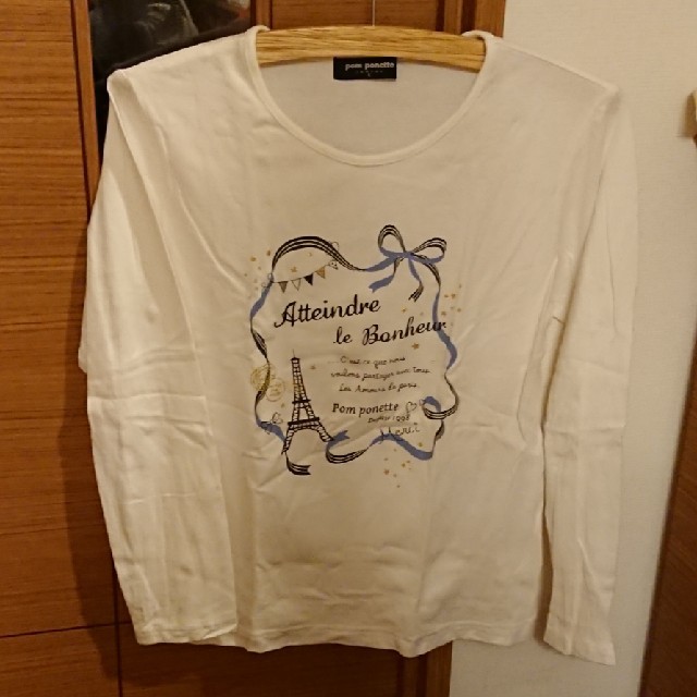 pom ponette(ポンポネット)の美品 ポンポネット 長袖Tシャツ 160cm キッズ/ベビー/マタニティのキッズ服女の子用(90cm~)(Tシャツ/カットソー)の商品写真