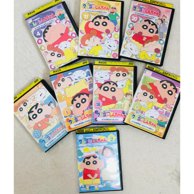 クレヨンしんちゃん　TV版傑作選　DVD   8本セット