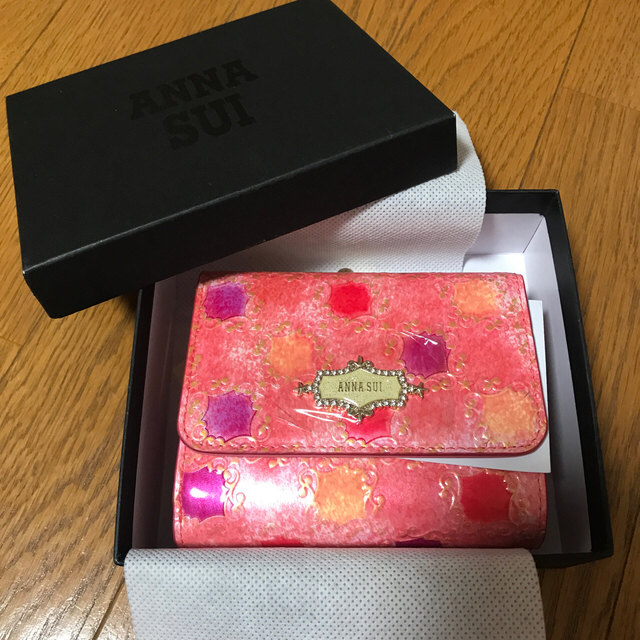 ANNA SUI(アナスイ)の新品未使用　アナスイ　二つ折り財布 メンズのファッション小物(折り財布)の商品写真