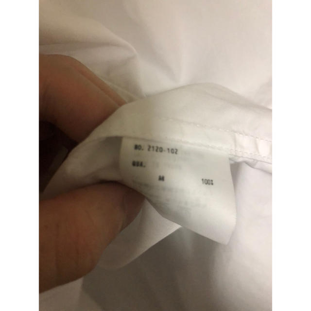 lad musician back front shrt ホワイト 20ss - シャツ
