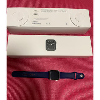 アップルウォッチ(Apple Watch)のApple Watch series5 40mm シルバーアルミニウムケース(腕時計(デジタル))