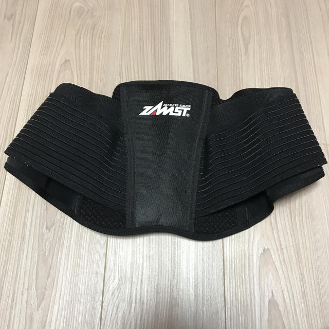 ZAMST(ザムスト)のZAMST（ZW-7）腰用サポーター Sサイズ スポーツ/アウトドアのトレーニング/エクササイズ(トレーニング用品)の商品写真