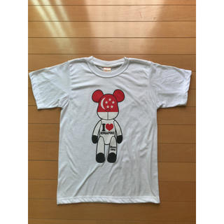  ベアブリック　Tシャツ　シンガポール　I ❤️Singapore サイズS (Tシャツ(半袖/袖なし))