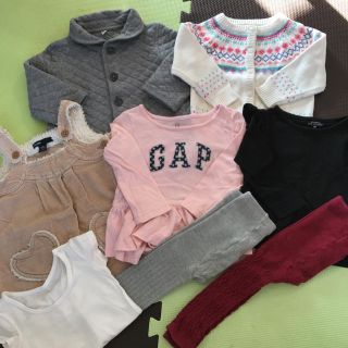 ベビーギャップ(babyGAP)のふうママ様専用☆女の子☆8点☆80(ジャケット/コート)