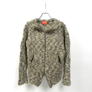 ヴィヴィアンウエストウッド(Vivienne Westwood)のヴィヴィアンウエストウッド メランジモヘヤニットパーカ(ニット/セーター)