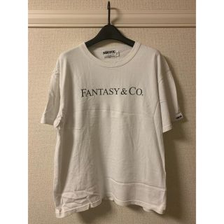 ナーコティック(NARCOTIC)のナーコティック NARCOTIC Tシャツ 半袖 文字 丸首 白 ホワイト M(Tシャツ/カットソー(半袖/袖なし))