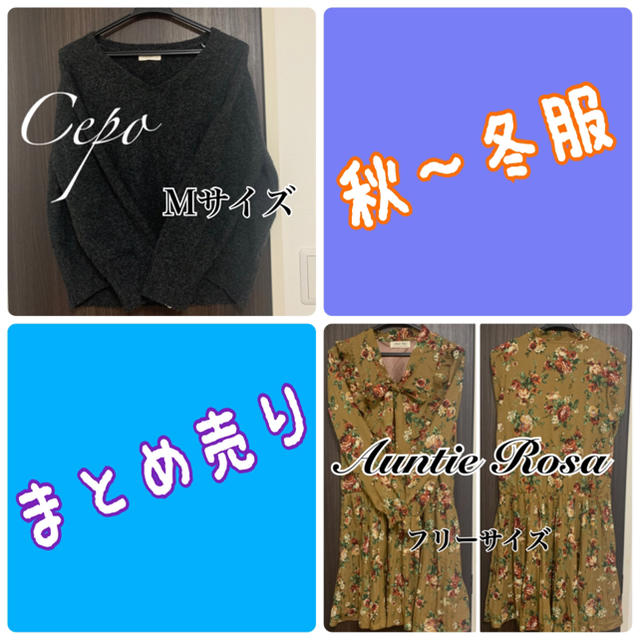 Auntie Rosa(アンティローザ)の【送料込み】ワンピース＆ニット レディースのレディース その他(その他)の商品写真