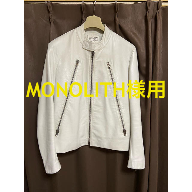 新作グッ Maison Martin Margiela - マルジェラ ハの字 レザー