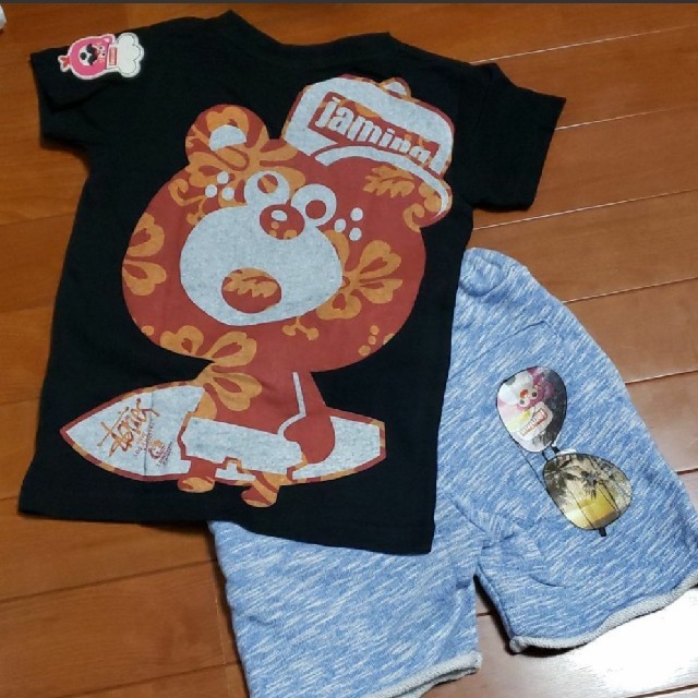 JAM(ジャム)の専用♥️JAM☆110㎝　何代目Tシャツ&パンツのセット キッズ/ベビー/マタニティのキッズ服男の子用(90cm~)(Tシャツ/カットソー)の商品写真