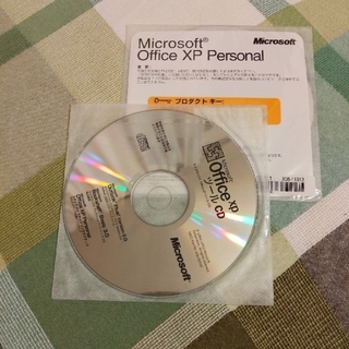 マイクロソフト(Microsoft)のMicrosoft Office XP Personal CD-ROM(その他)