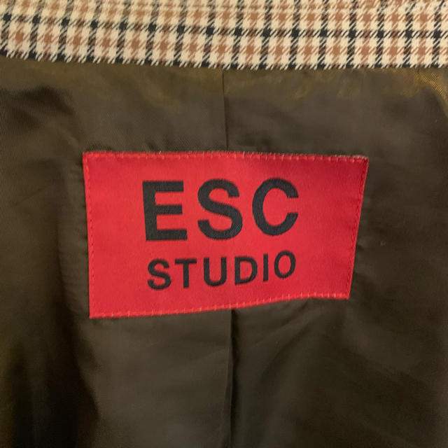 COMME des GARCONS(コムデギャルソン)のESC STUDIO チェックジャケット メンズのジャケット/アウター(テーラードジャケット)の商品写真