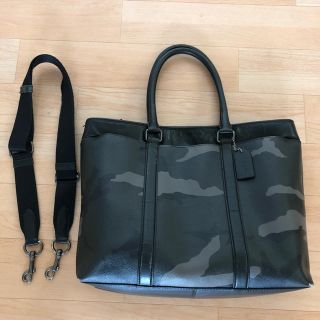 格安】定価12万 コーチ メンテ済み ビジネス 2way バッグ 124 | www