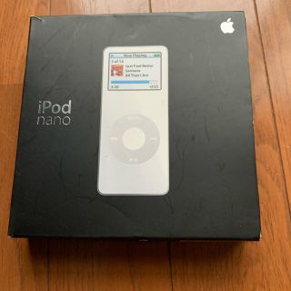 アップル(Apple)のiPod  nano 箱のみ(ポータブルプレーヤー)