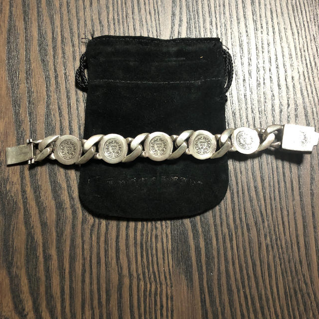 フローラルクロスリンクブレスレット 5リンク