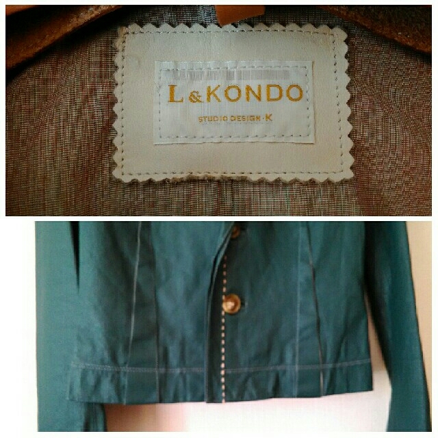 L&KONDO(ルコンド)の未使用　ルコンド　レザージャケット　 レディースのジャケット/アウター(テーラードジャケット)の商品写真