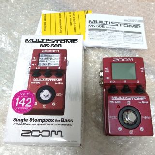 ズーム(Zoom)のZOOM MULTI STOMP MS-60B ベース用マルチエフェクター(ベースエフェクター)