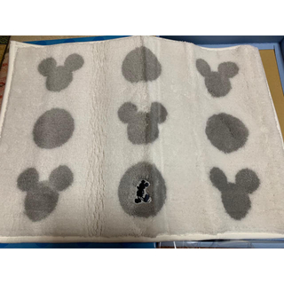 ディズニー(Disney)のミッキーマウス　洗えるマット　玄関　バス　(玄関マット)