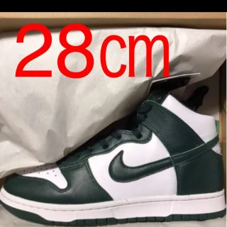 ナイキ(NIKE)の28㎝ NIKE DUNK HIGH SP Spartan Green(スニーカー)