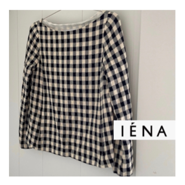 IENA(イエナ)のIENAギンガムチェックブラウス レディースのトップス(シャツ/ブラウス(長袖/七分))の商品写真