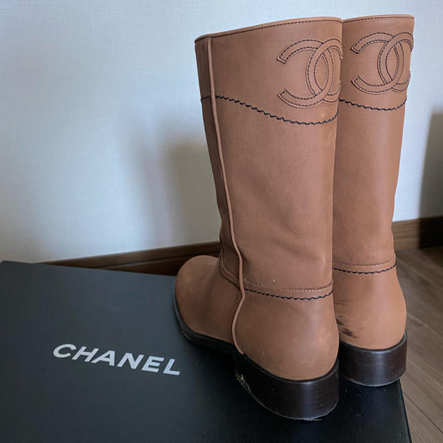 CHANEL - シャネル CHANEL レザーブーツ【中古品 36サイズ】の通販 by ☀️AN's shop🌙｜シャネルならラクマ