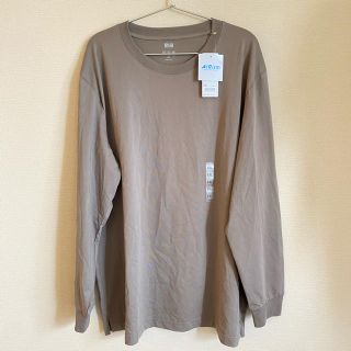 ユニクロ(UNIQLO)の【新品】UNIQLO エアリズム ロンT XXL(Tシャツ/カットソー(七分/長袖))