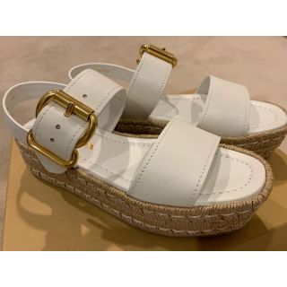 プラダ(PRADA)の定価13万❤️新品❤️貴重❤️PRADA ウェッジサンダル エスパドリュー(サンダル)