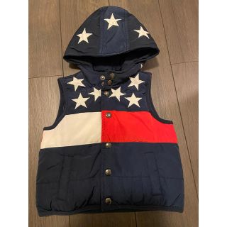 トミーヒルフィガー(TOMMY HILFIGER)のリバーシブルダウンベスト(ジャケット/コート)