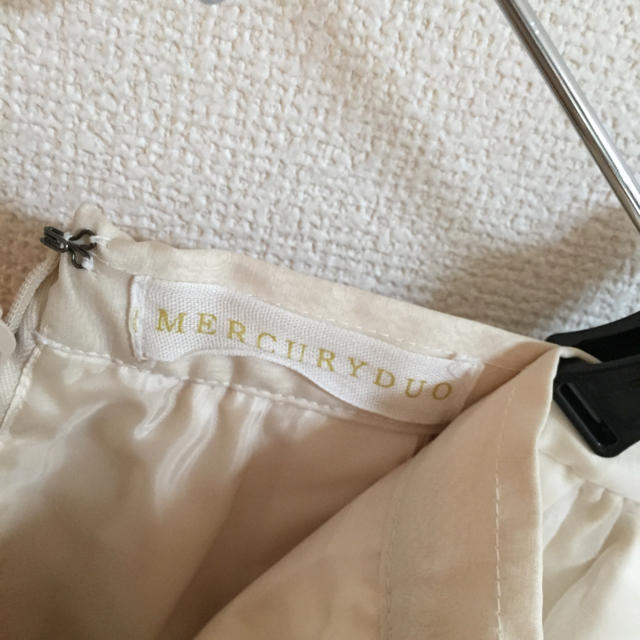 MERCURYDUO(マーキュリーデュオ)のマーキュリー オーガンジースカート 美品 レディースのスカート(その他)の商品写真