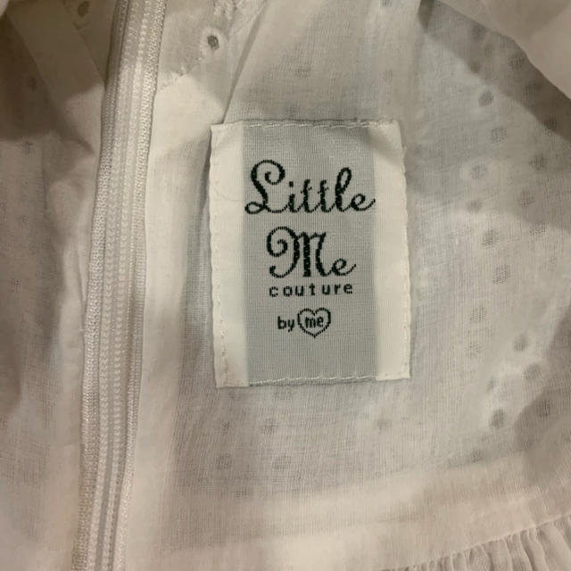 Little Me(リトルミー)のSALE!!! ★little me★白ワンピース★ キッズ/ベビー/マタニティのキッズ服女の子用(90cm~)(ワンピース)の商品写真