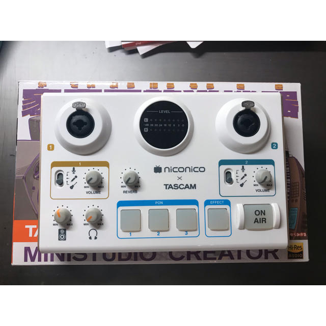 【値段交渉可】TASCAM MiNiSTUDIO CREATER US-42 楽器のDTM/DAW(オーディオインターフェイス)の商品写真