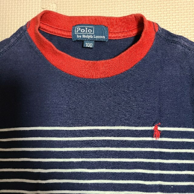 POLO RALPH LAUREN(ポロラルフローレン)の【最終価格】ポロ・ラルフローレン キッズシャツ(長袖)100cm キッズ/ベビー/マタニティのキッズ服男の子用(90cm~)(Tシャツ/カットソー)の商品写真