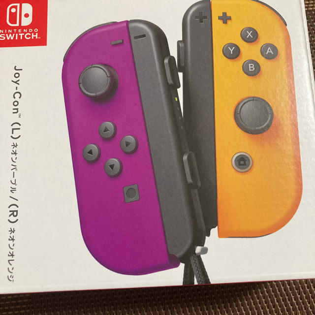 Joy-Con ジョイコン　ネオンパープル　ネオンオレンジ　SwitchNintendo